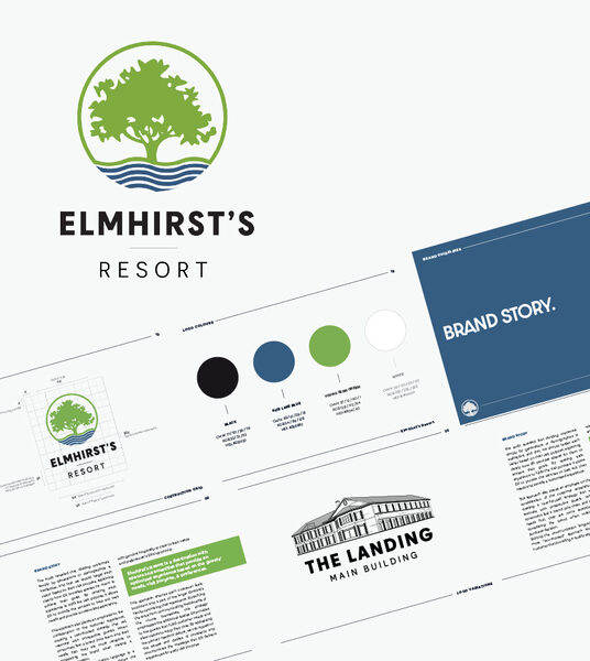 Elmhirst Resort branding